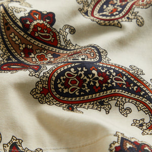 Kith Printed Active Short Silk Paisley - Sandrift
