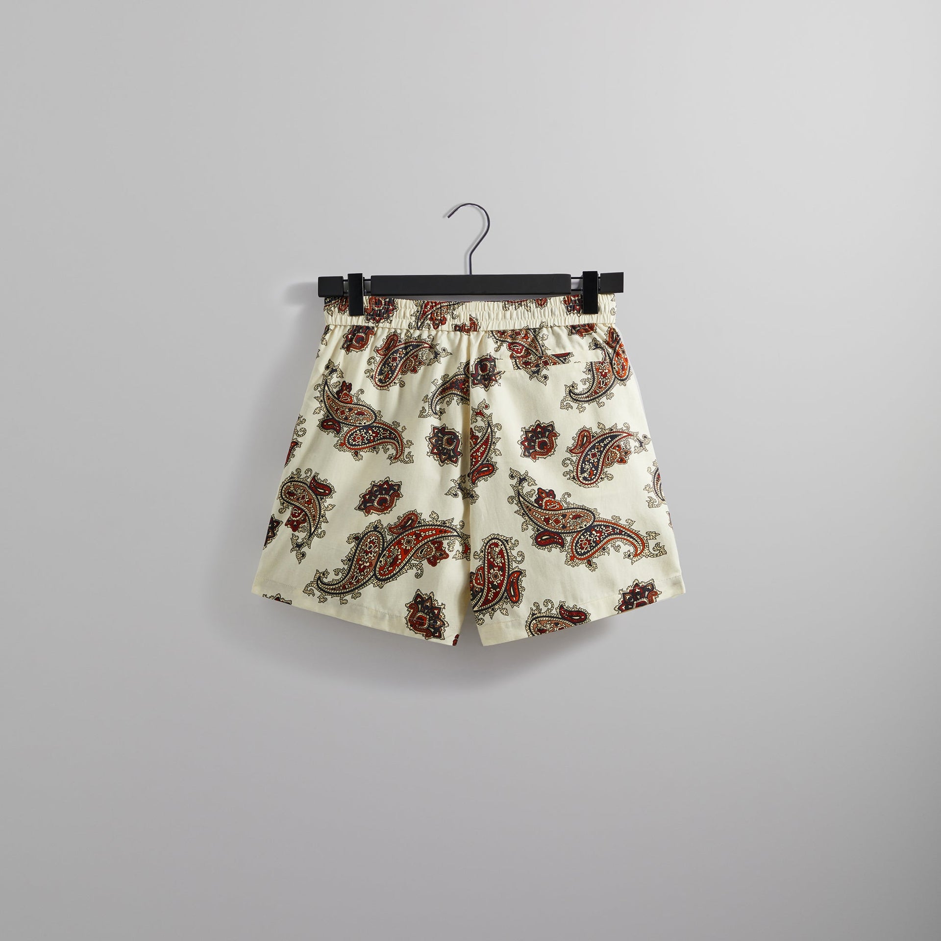 Kith Printed Active Short Silk Paisley - Sandrift