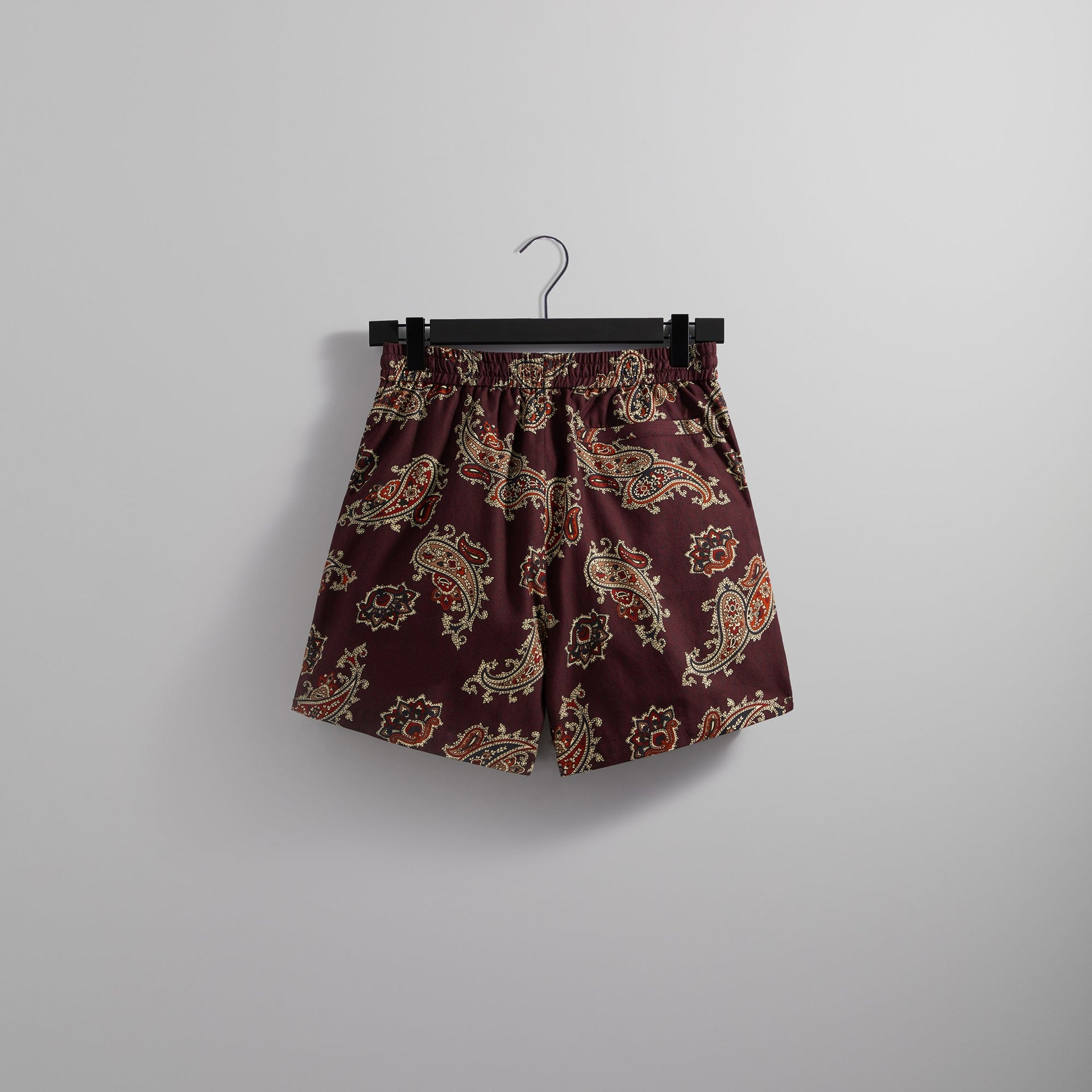 Kith Printed Active Short Silk Paisley - Magma