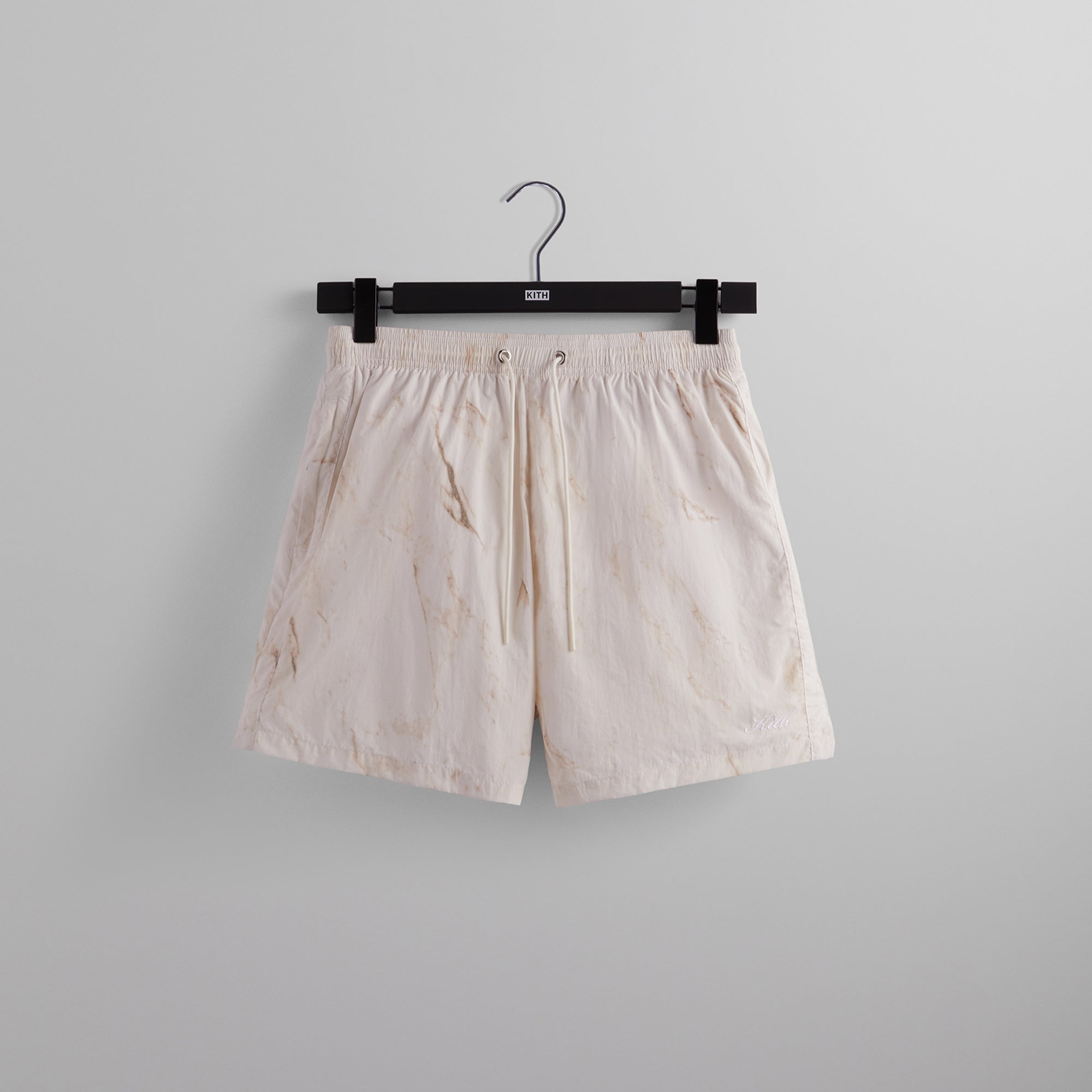 Kith Printed Active Swim Short Marble - Luster – Kith Europe