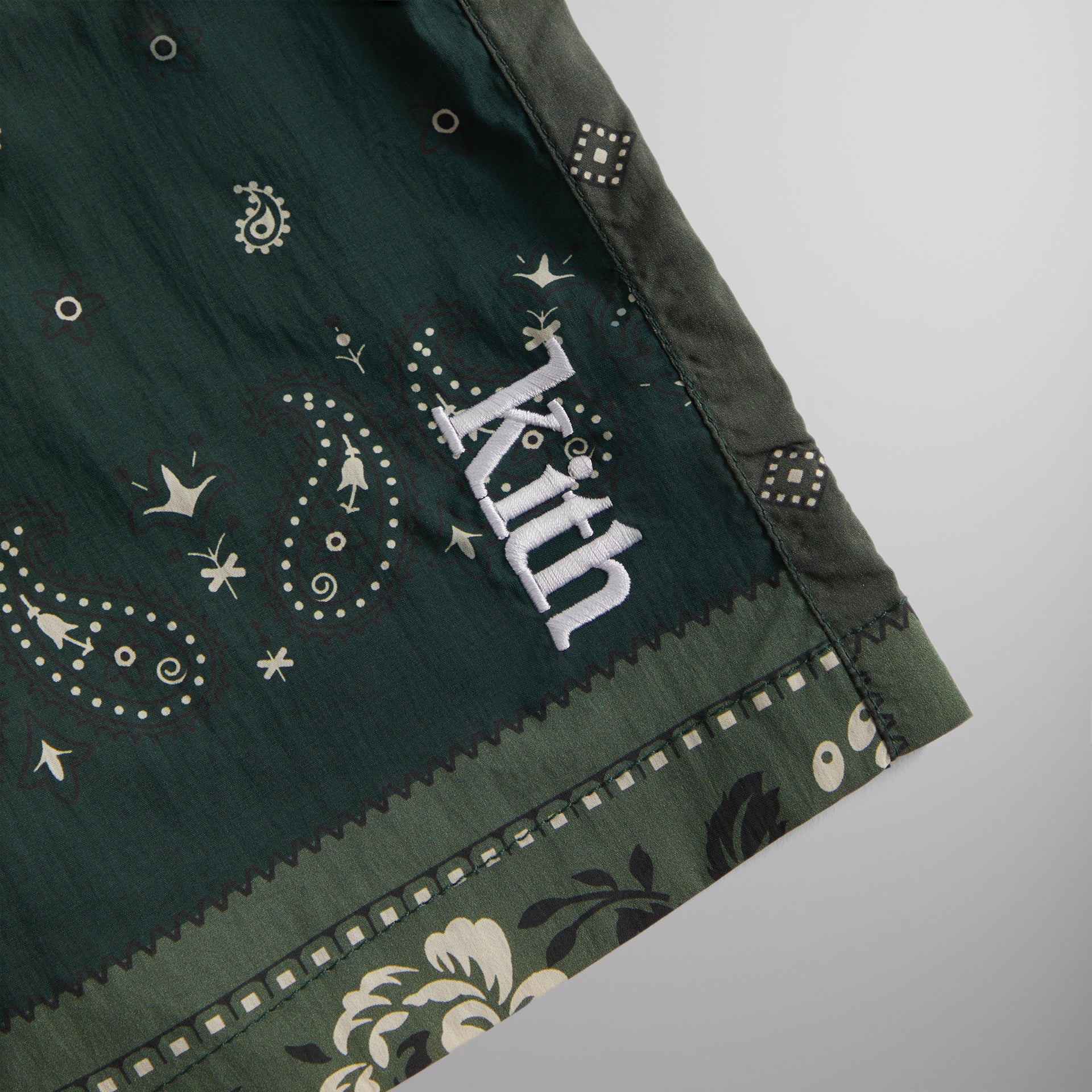 Kith Printed Active Swim Short Deconstructed Bandana - Stadium