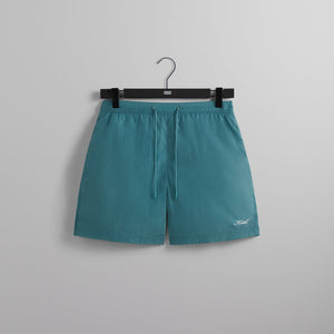 Kith Garment Washed Nylon Active Swim Short - Knight