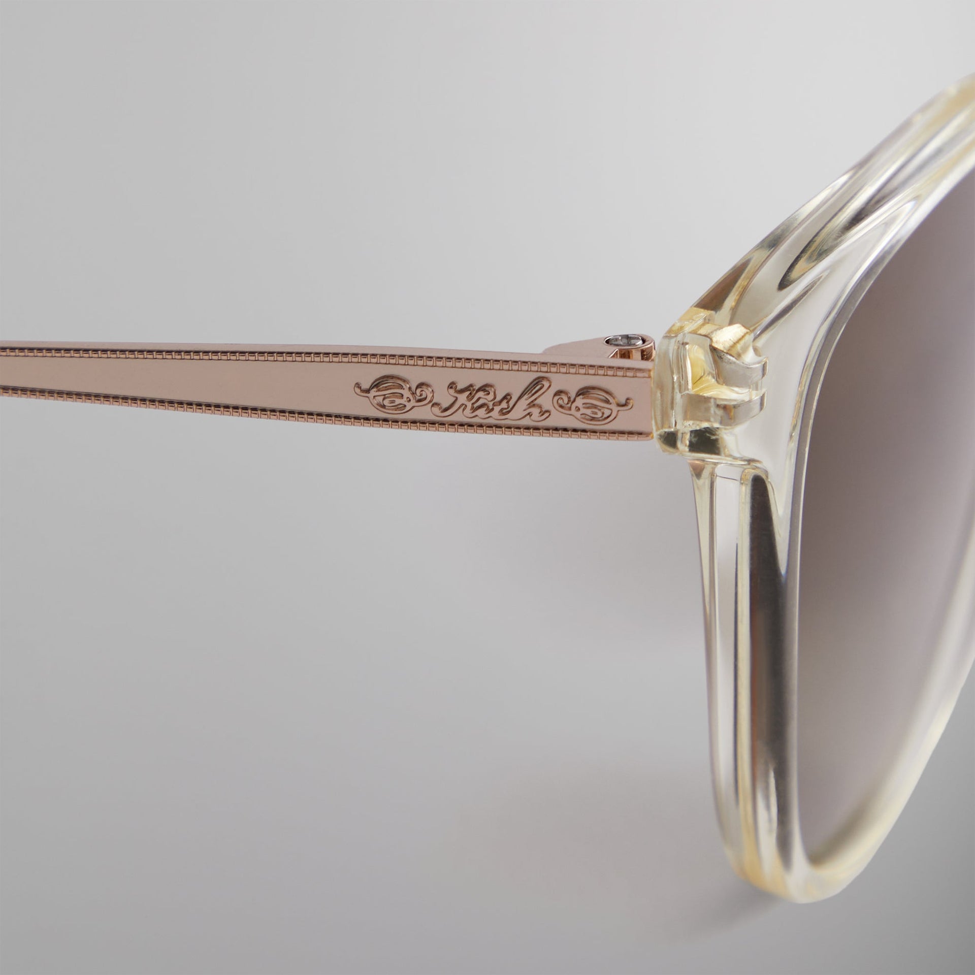 Kith for Modo Georgica Sunglasses - Crystal / Gold / Clear