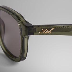 Kith Napeague Sunglasses - Grey Crystal / Blue