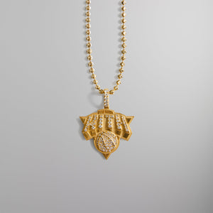 Kith & Greg Yuna for New York Knicks Pendant - Gold