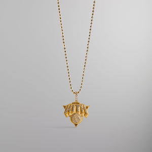 Kith & Greg Yuna for New York Knicks Pendant - Gold