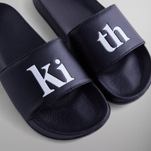 Kith Serif Logo Slides - Black