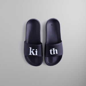 Kith Serif Logo Slides - Black