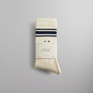 Kith Classics for Stance Crew Sock - White / Red – Kith Europe