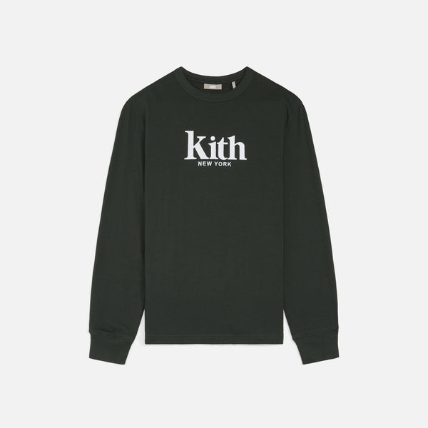kith new york long tee at - Tシャツ/カットソー(七分/長袖)