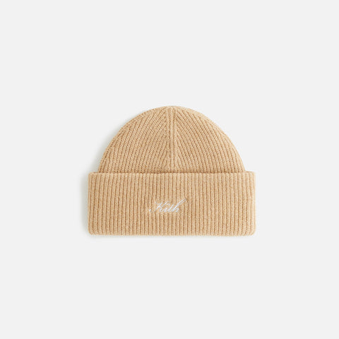 Kith Women Mia Rib Beanie - Coffee Heather