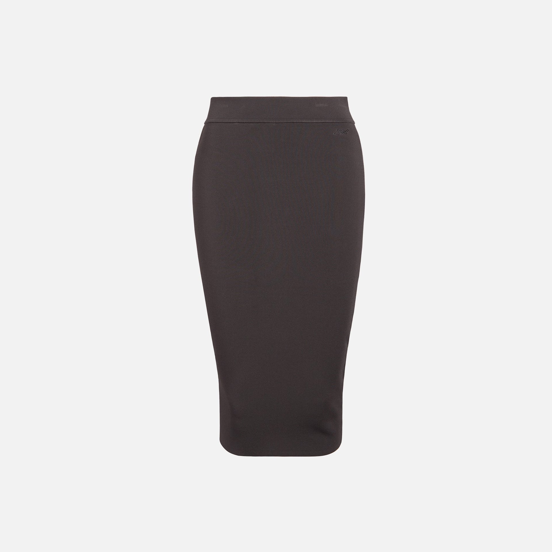 Kith Women Nyla Knit Midi Skirt - Cacao