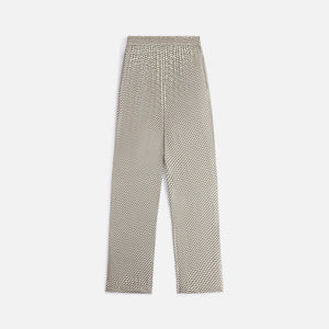 Kith Women Ida Monogram Silk Straight Leg Pant - Verdant – Kith Europe