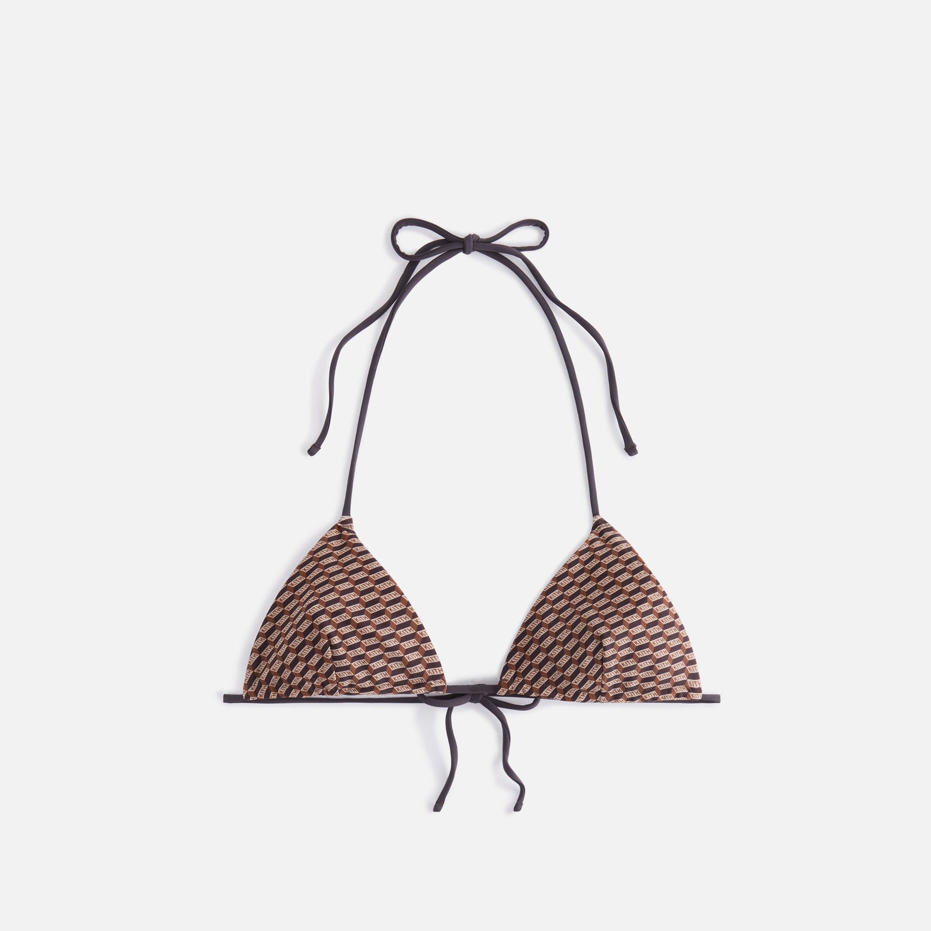 Kith Women Talia II Monogram Tie Top - Canvas