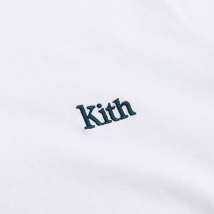 Kith Women Lucy II Cropped Long Sleeve Tee - White