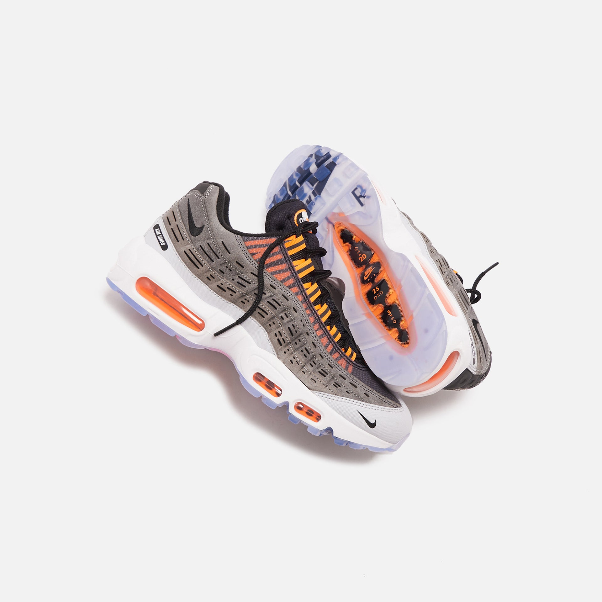 Nike x Kim Jones Air Max 95 - Black / Total Orange / Dark Grey