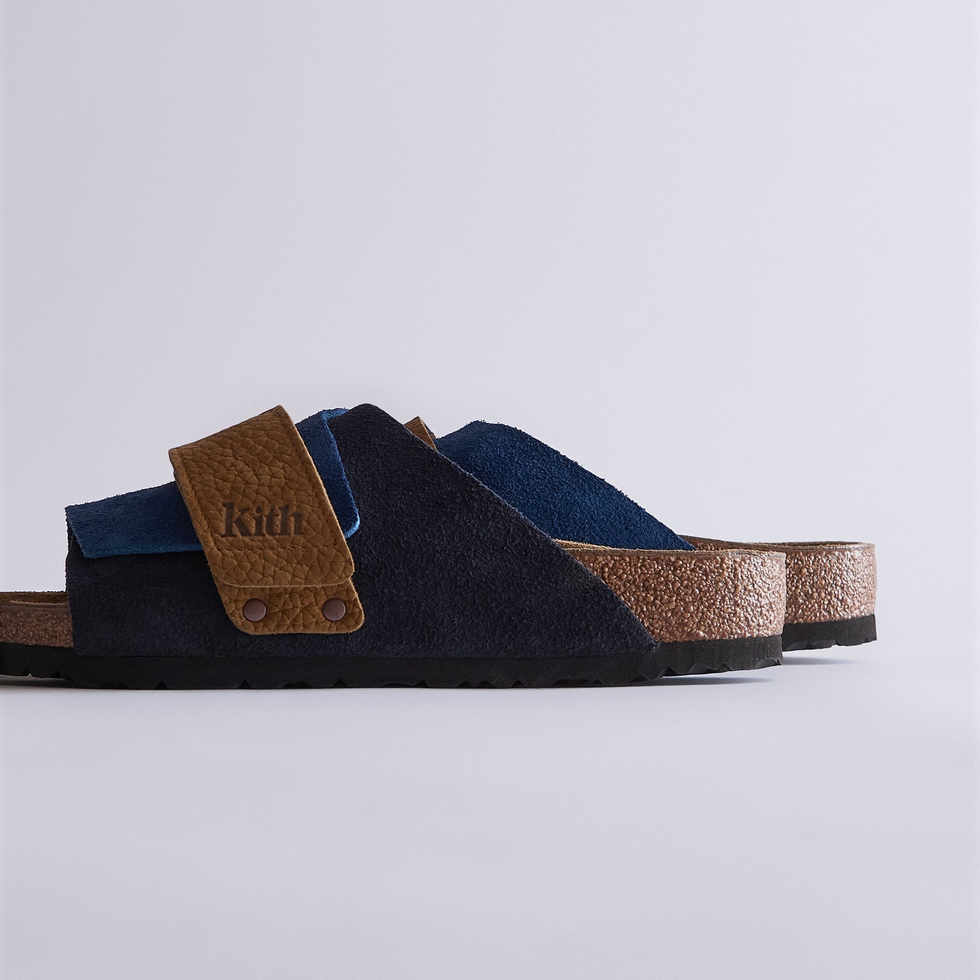 Kith for Birkenstock Kyoto Suede - Midnight