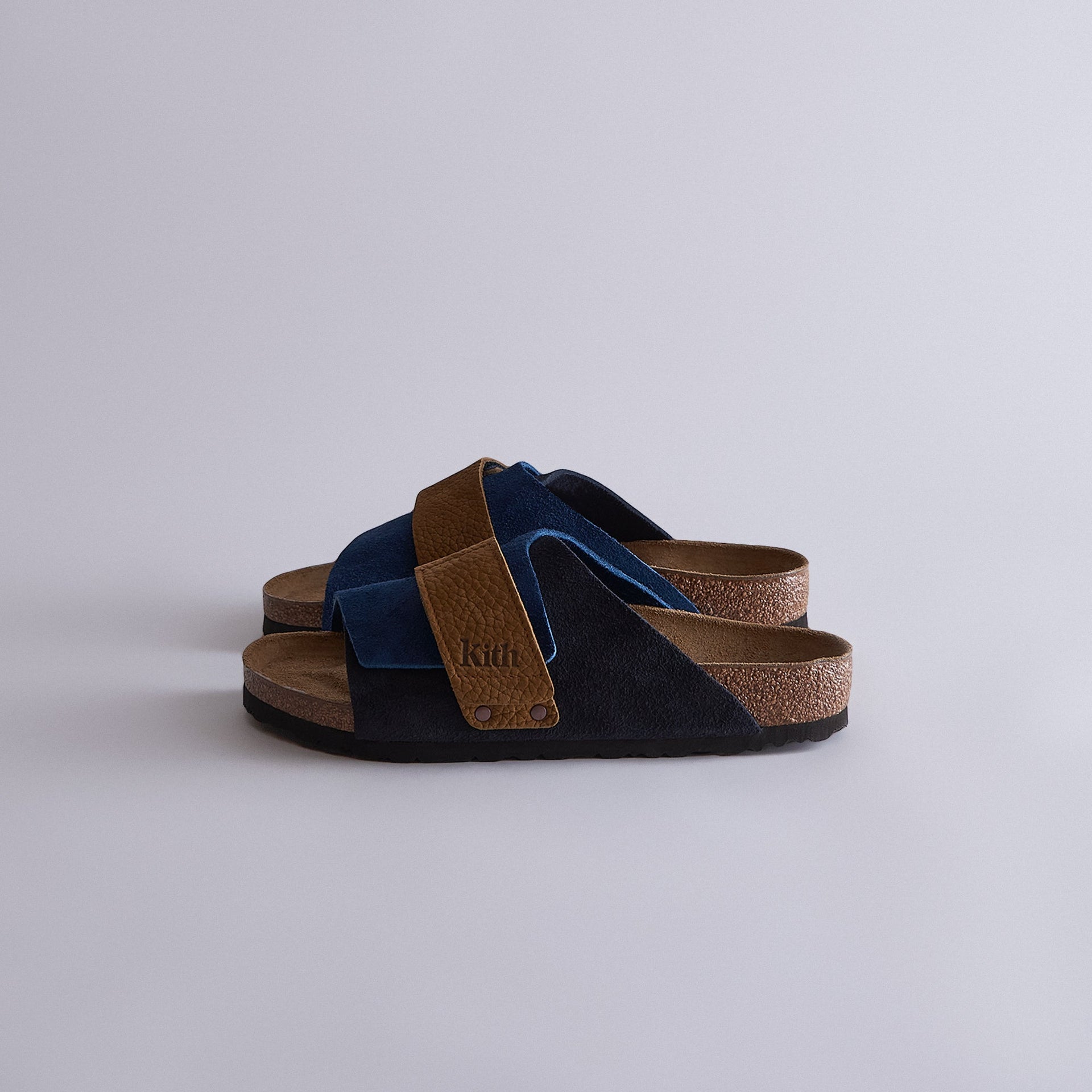 Kith for Birkenstock Kyoto Suede - Midnight