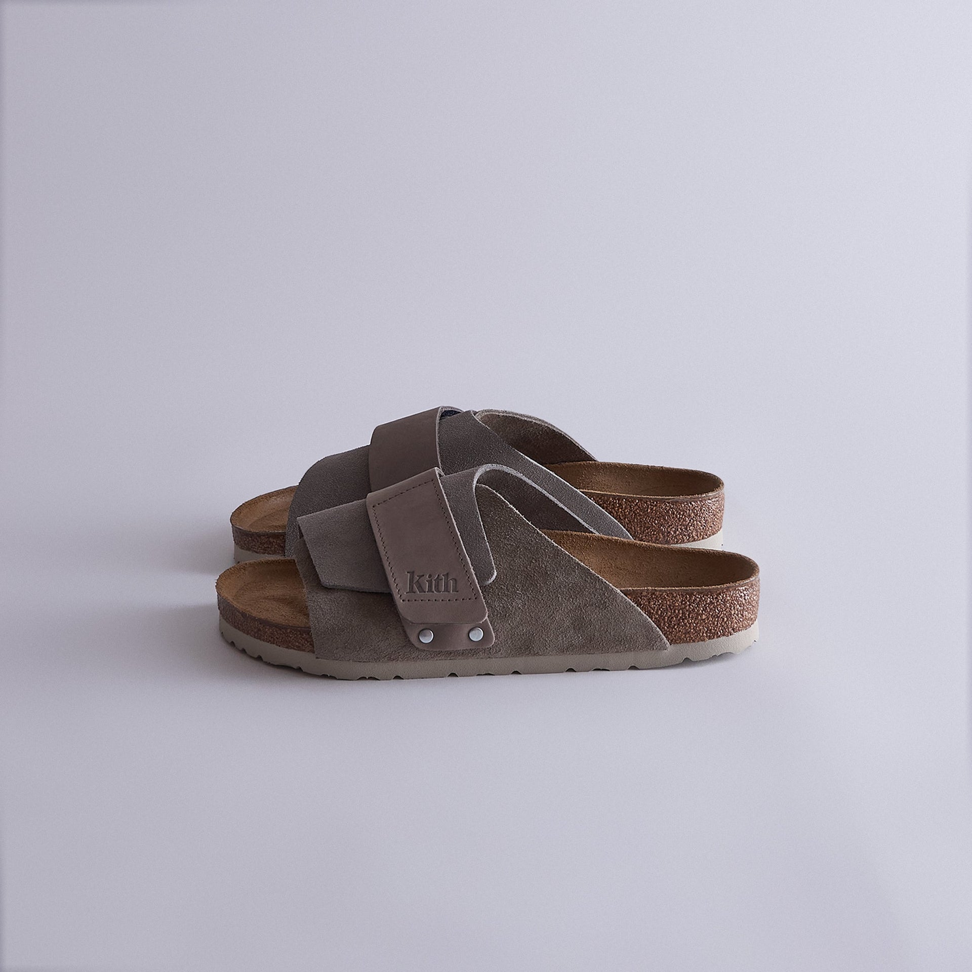 Kith for Birkenstock Kyoto Suede - Taupe