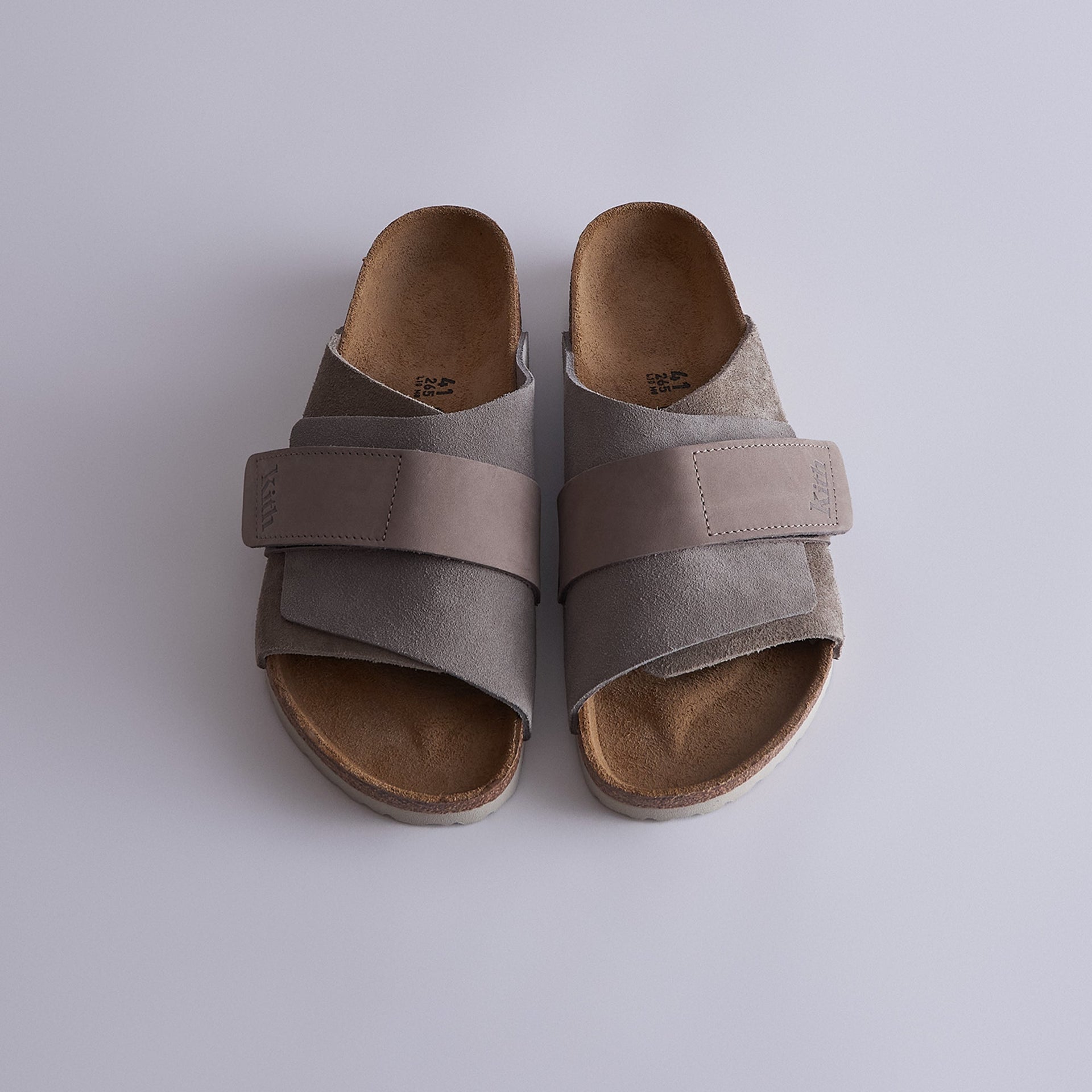 Kith for Birkenstock Kyoto Suede - Taupe