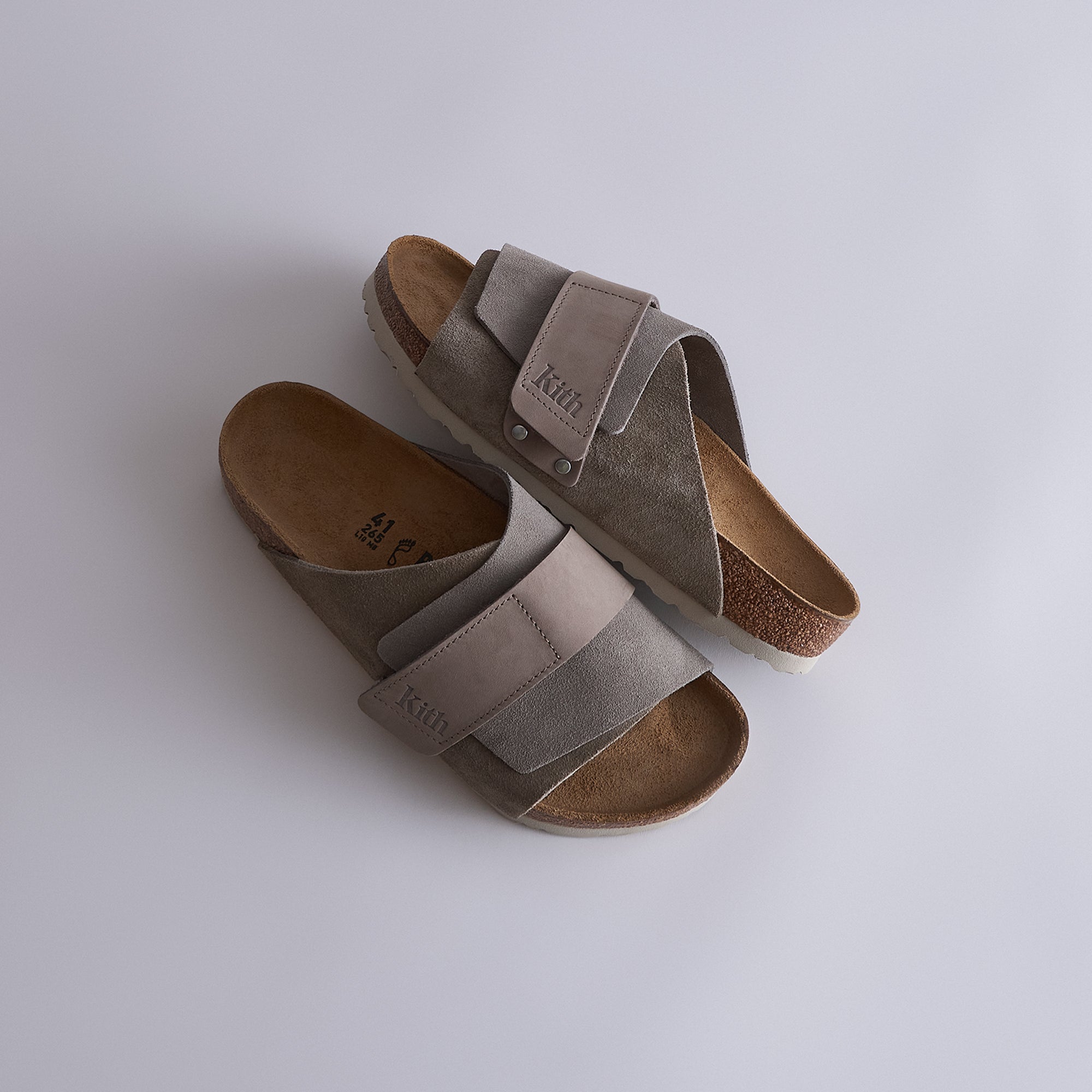 Kith for Birkenstock Kyoto Suede - Taupe – Kith Europe