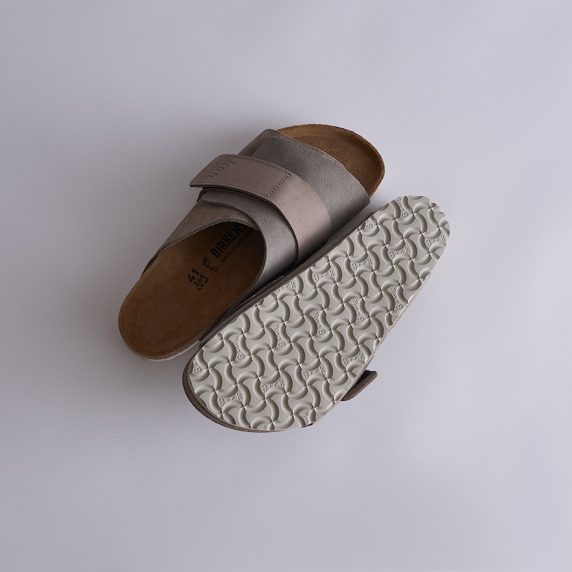 Kith for Birkenstock Kyoto Suede - Taupe