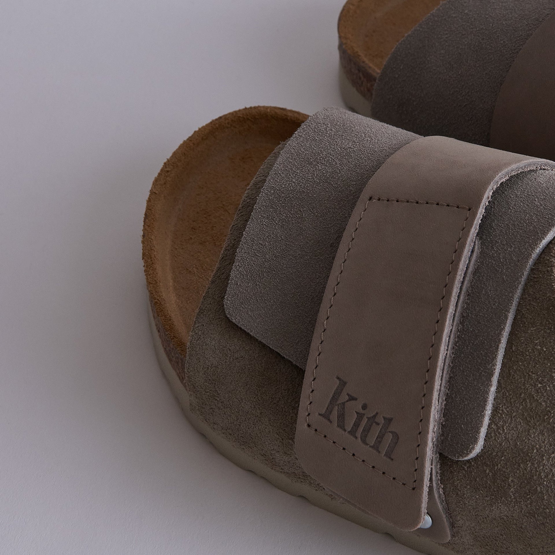 Kith for Birkenstock Kyoto Suede - Taupe