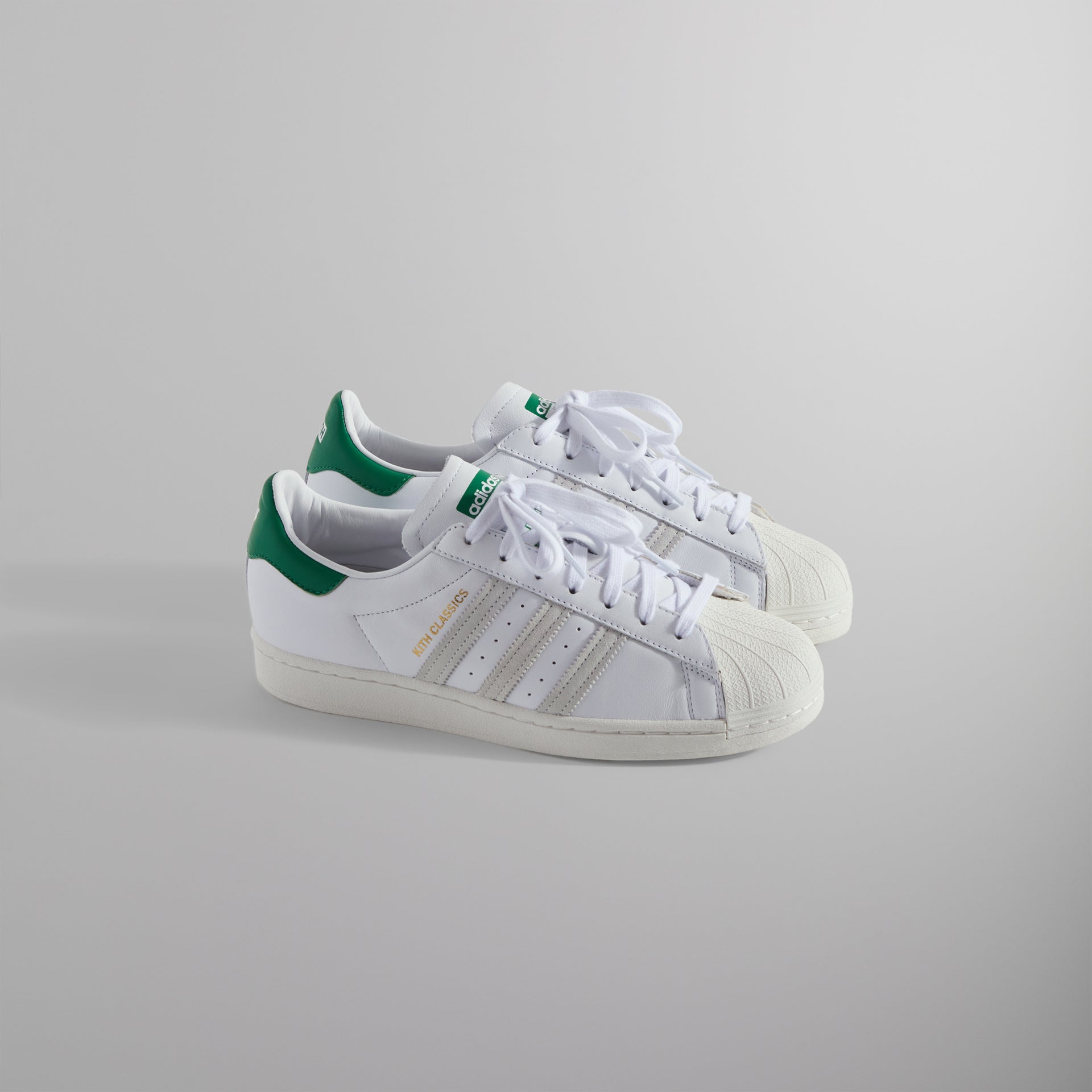 Kith Classics for adidas Originals Superstar - White / Fairway / Gold