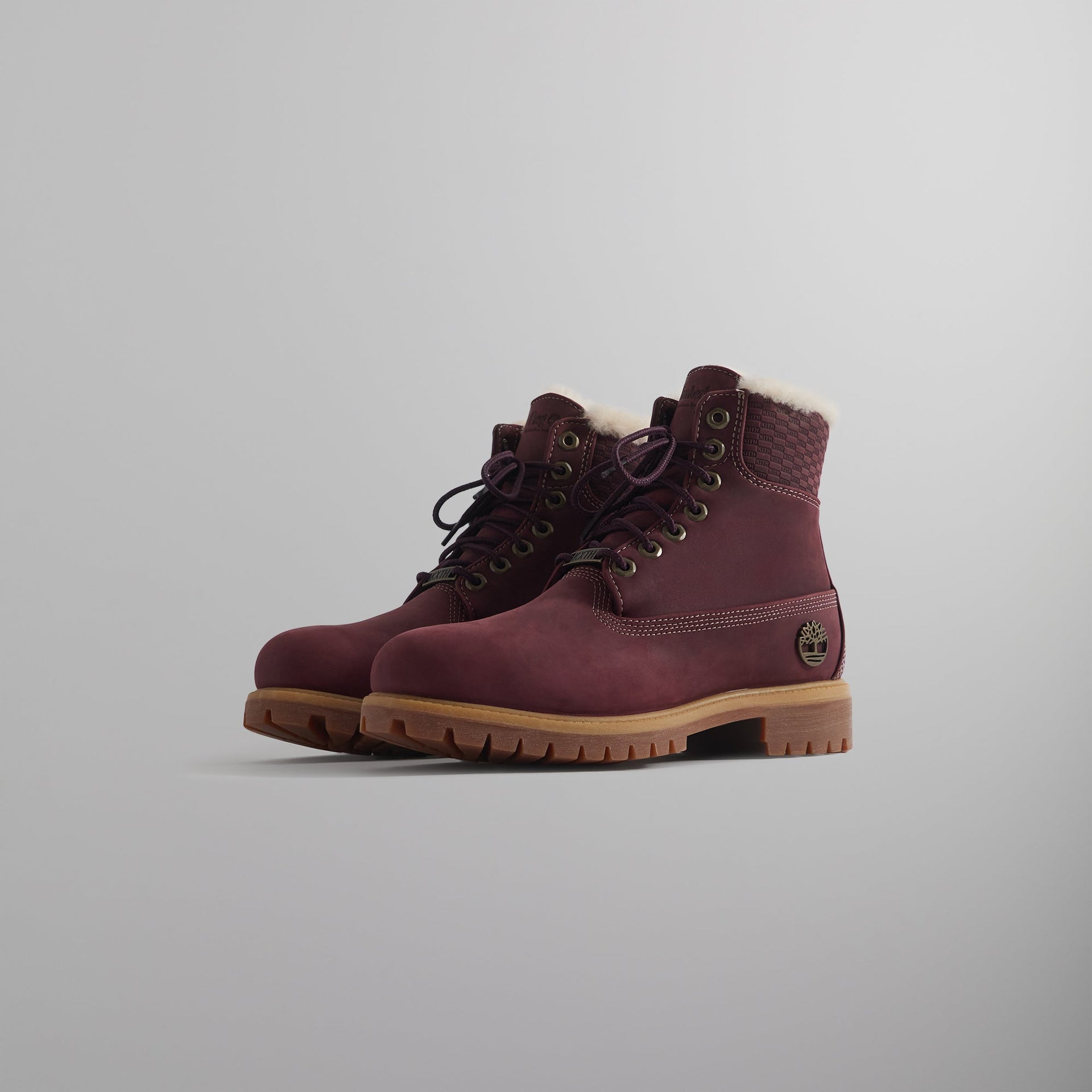 Ronnie Fieg for Timberland 6" Premium Full Grain Shearling Lined Boot - Burgundy