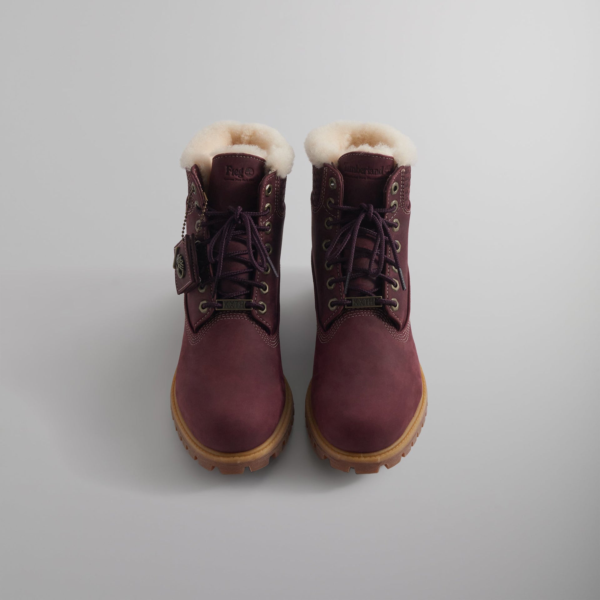 Ronnie Fieg for Timberland 6" Premium Full Grain Shearling Lined Boot - Burgundy