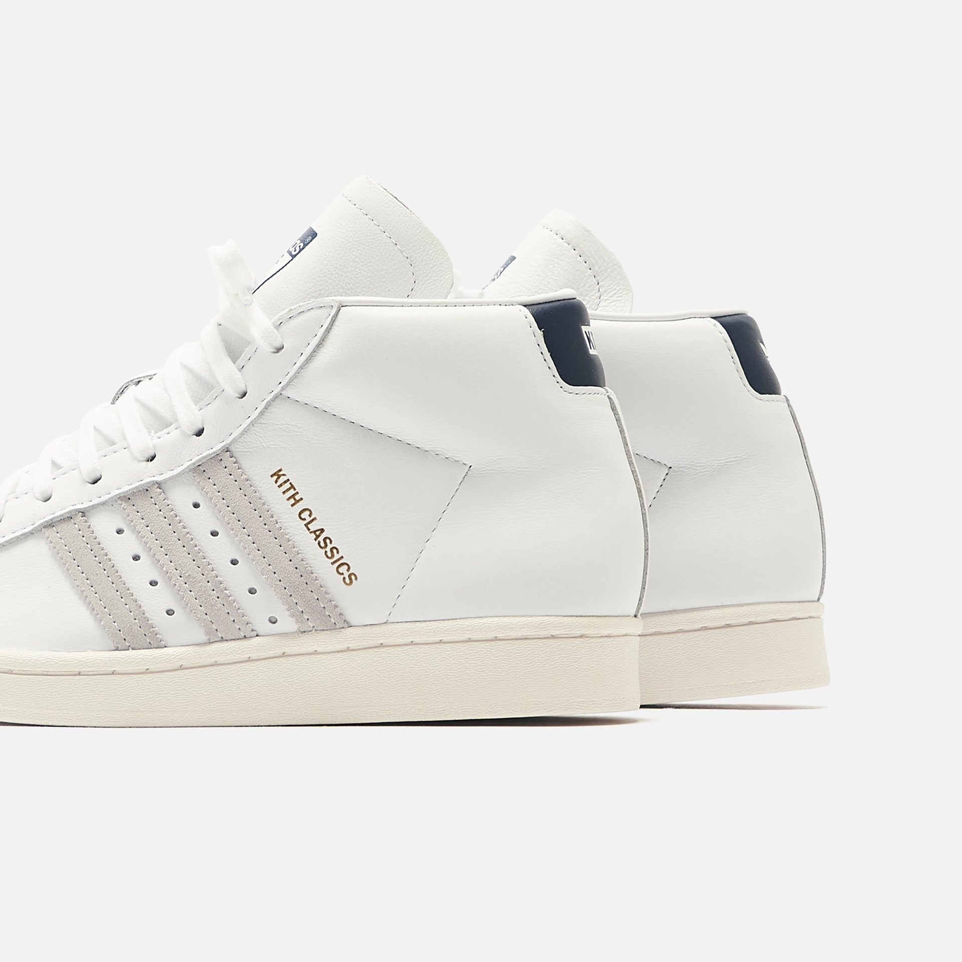 Kith Classics Program for adidas Originals Pro Model 1970 - White / Collegiate Blue / Gold