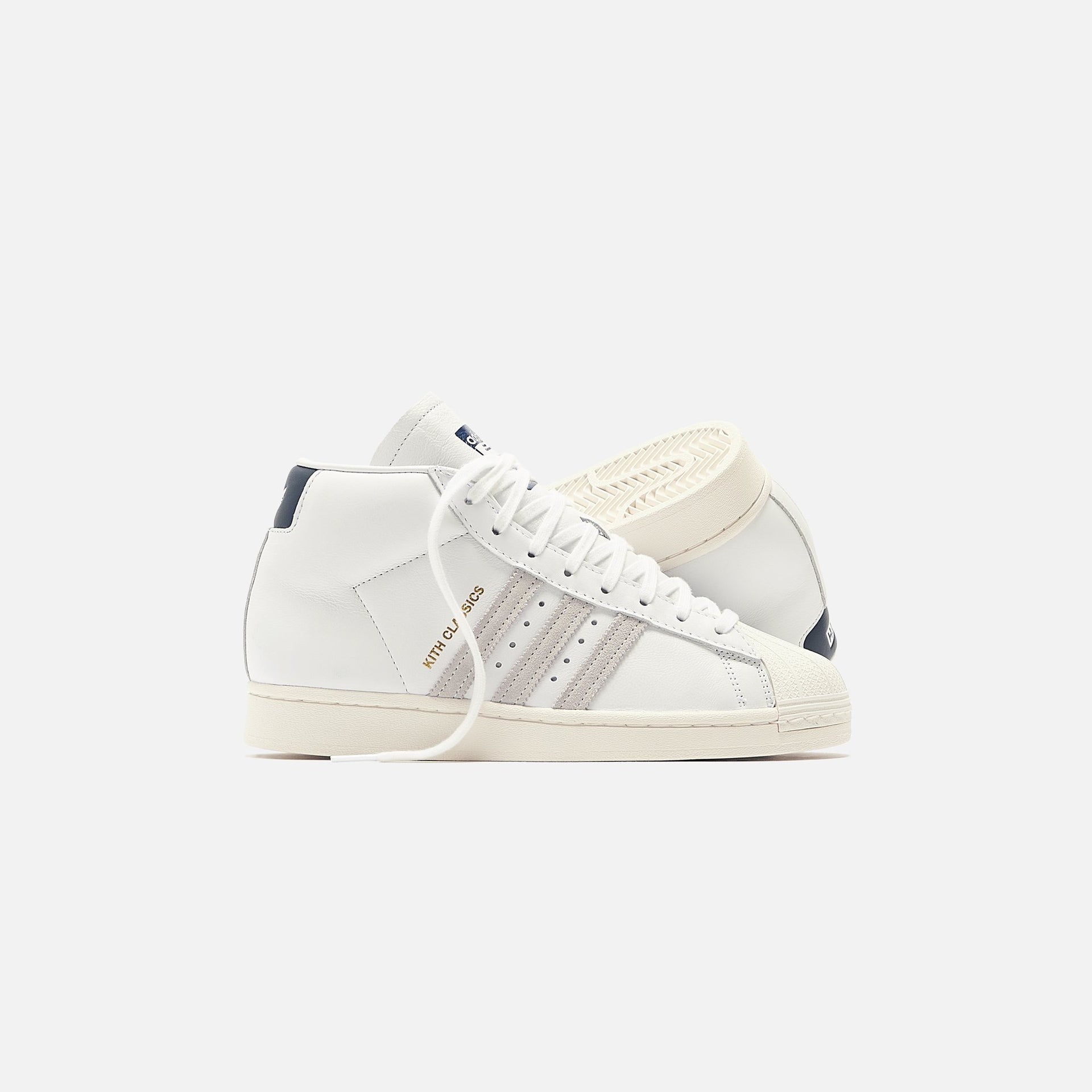 Kith Classics Program for adidas Originals Pro Model 1970 - White / Collegiate Blue / Gold