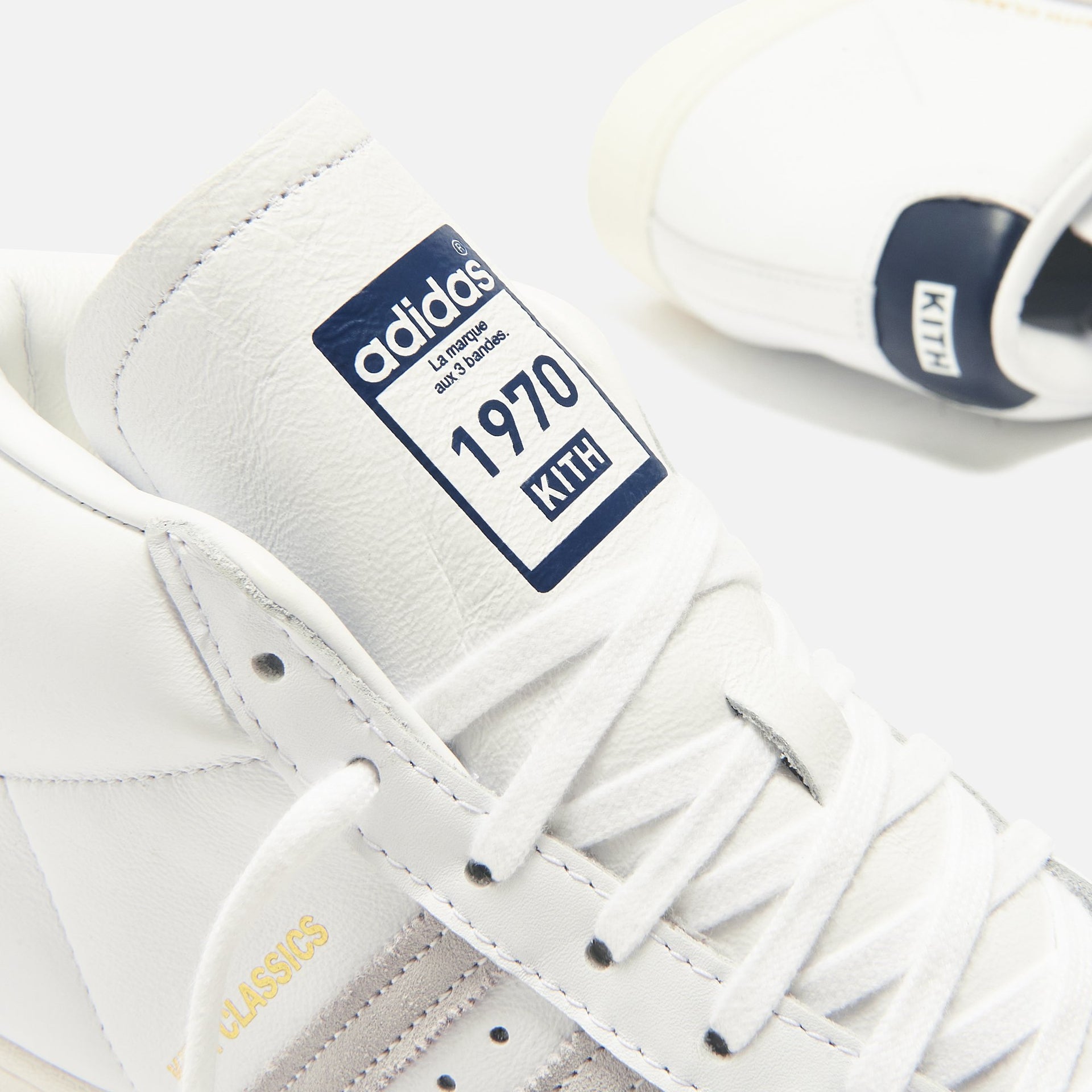 Kith Classics Program for adidas Originals Pro Model 1970 - White / Collegiate Blue / Gold