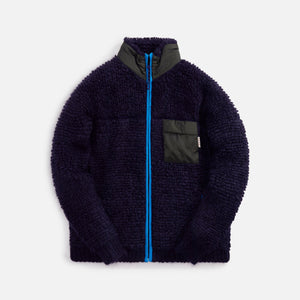 Marni Mohair Fur Stitch Jacket - Blue