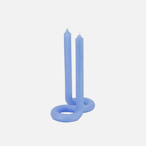 Lex Pott Twist Candle - Light Blue