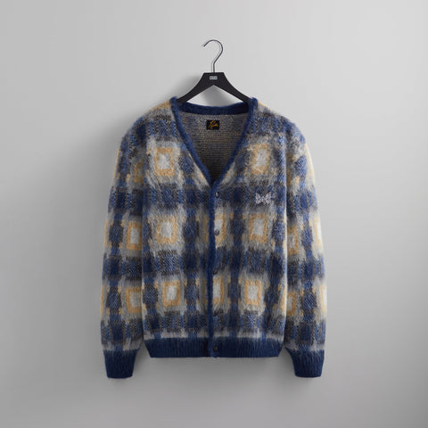 Kith for Needles Mohair Sheridan Cardigan - Nocturnal – Kith Europe