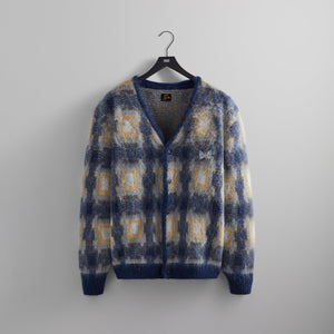 Kith for Needles Mohair Sheridan Cardigan - Nocturnal