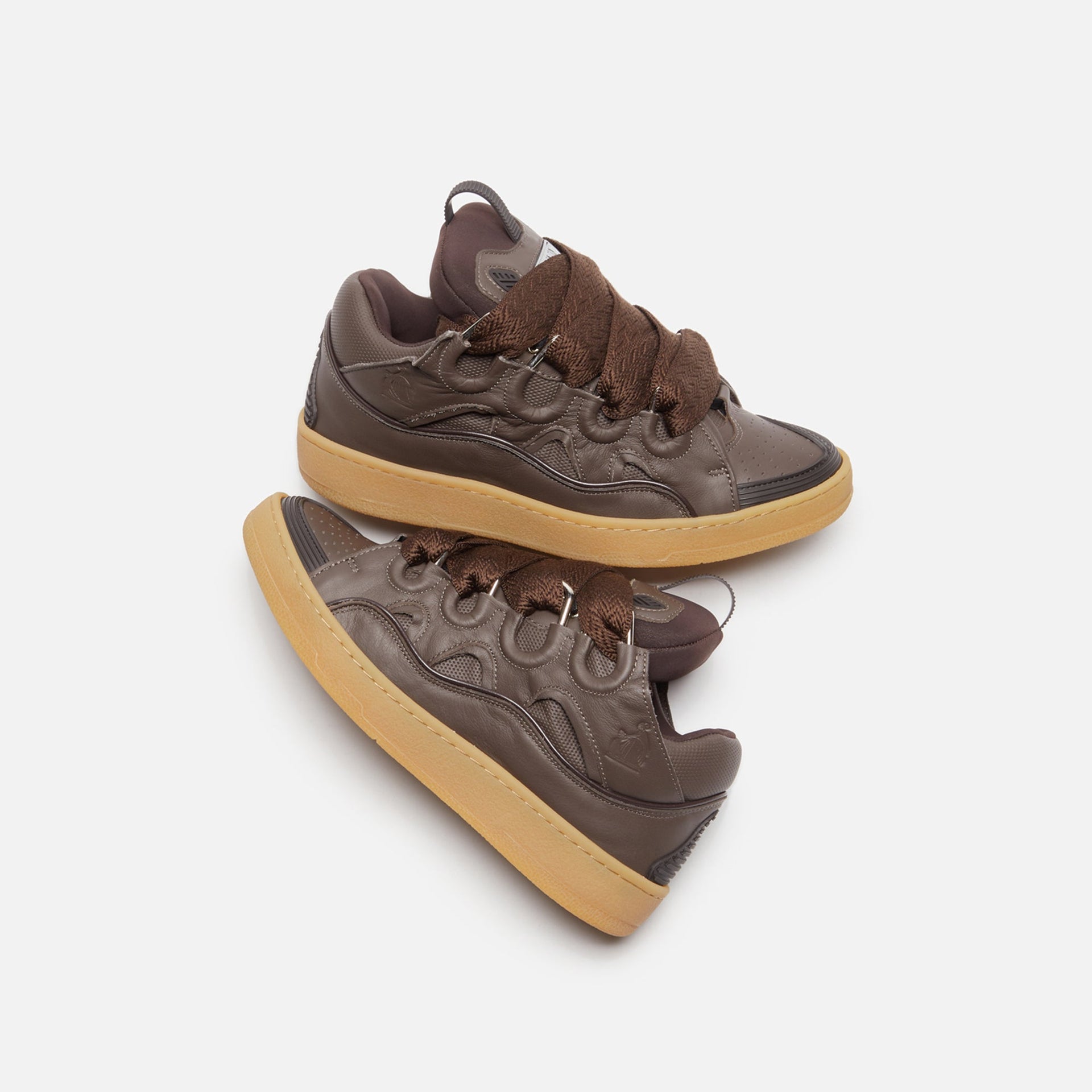 Lanvin Curb Sneakers - Ebony
