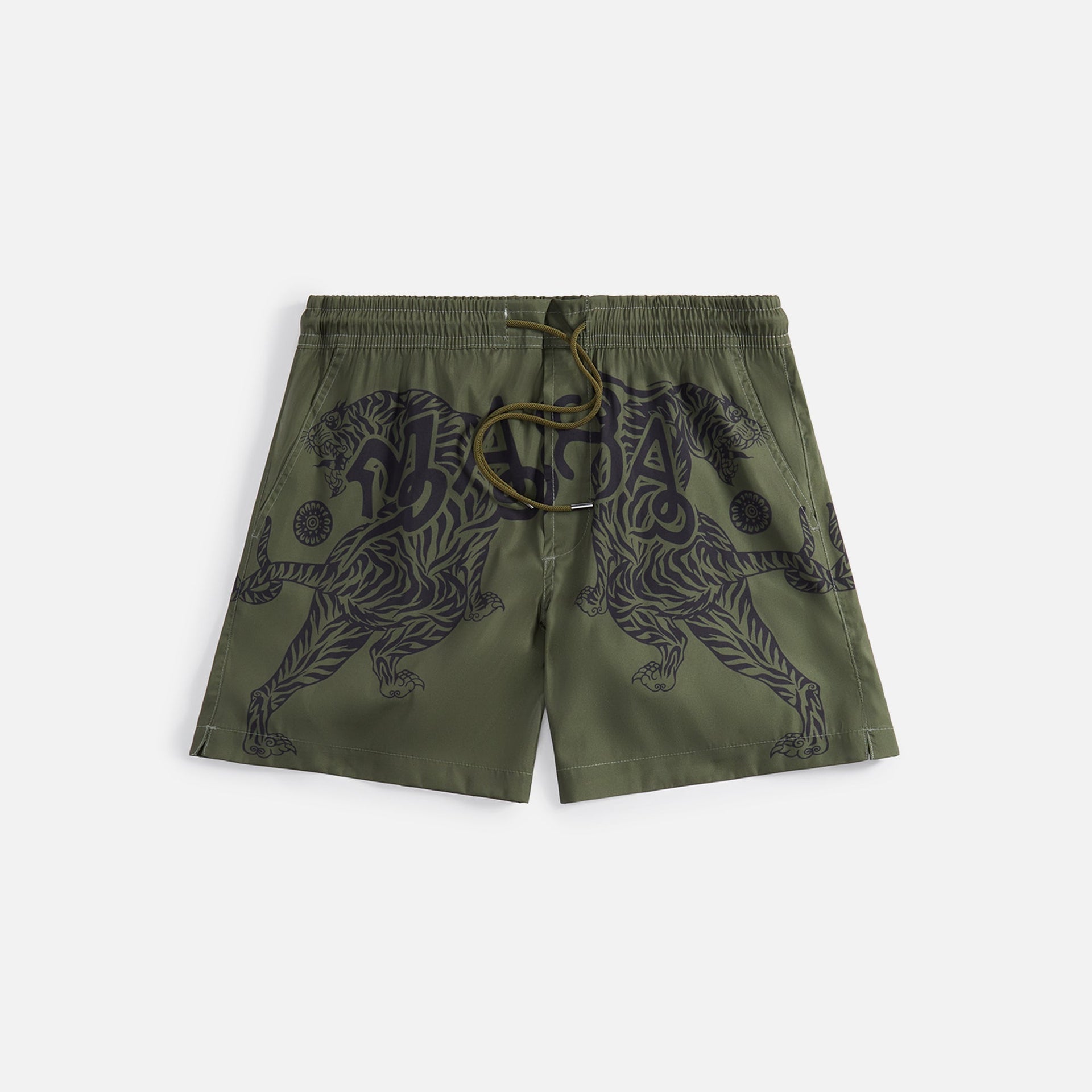 Maharishi Muay Thai Swim Shorts - Olive