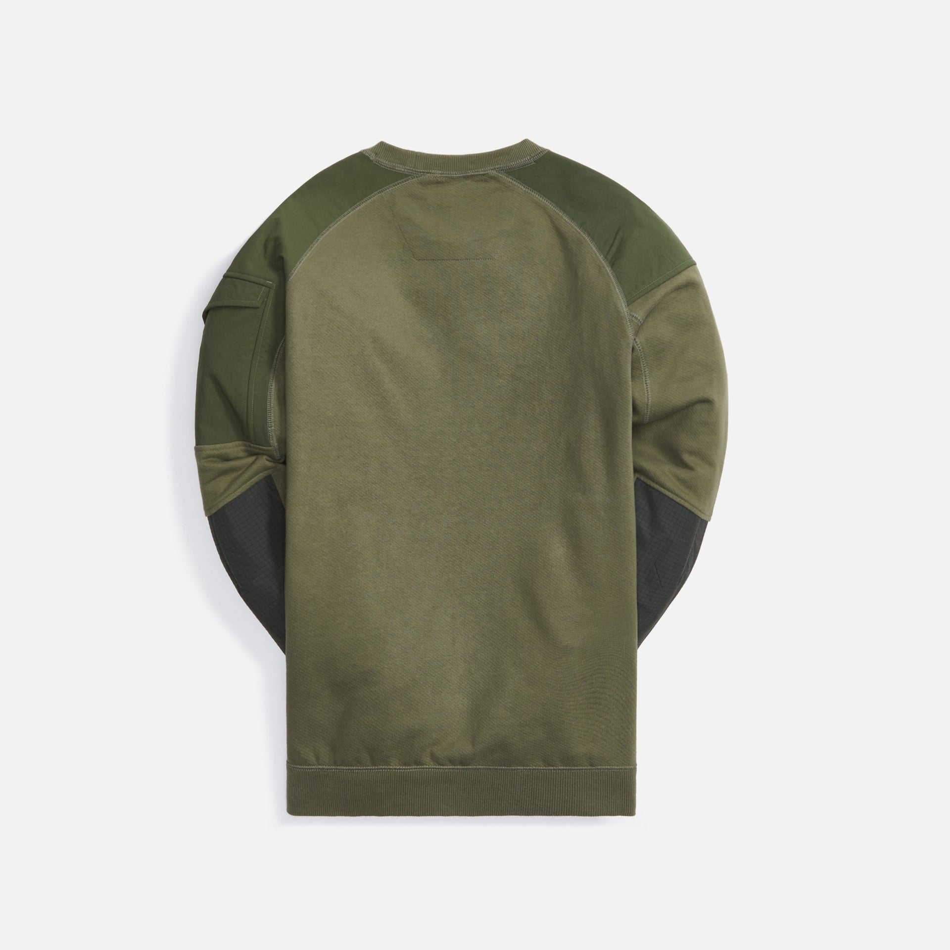 Maharishi Riverine 2.0 Organic Cotton Tech Crew Sweat - Olive