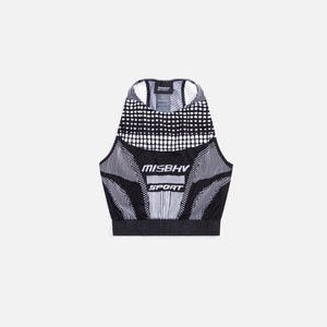 MISBHV Sport Active Wear Wide Strap Gym Tank - Black