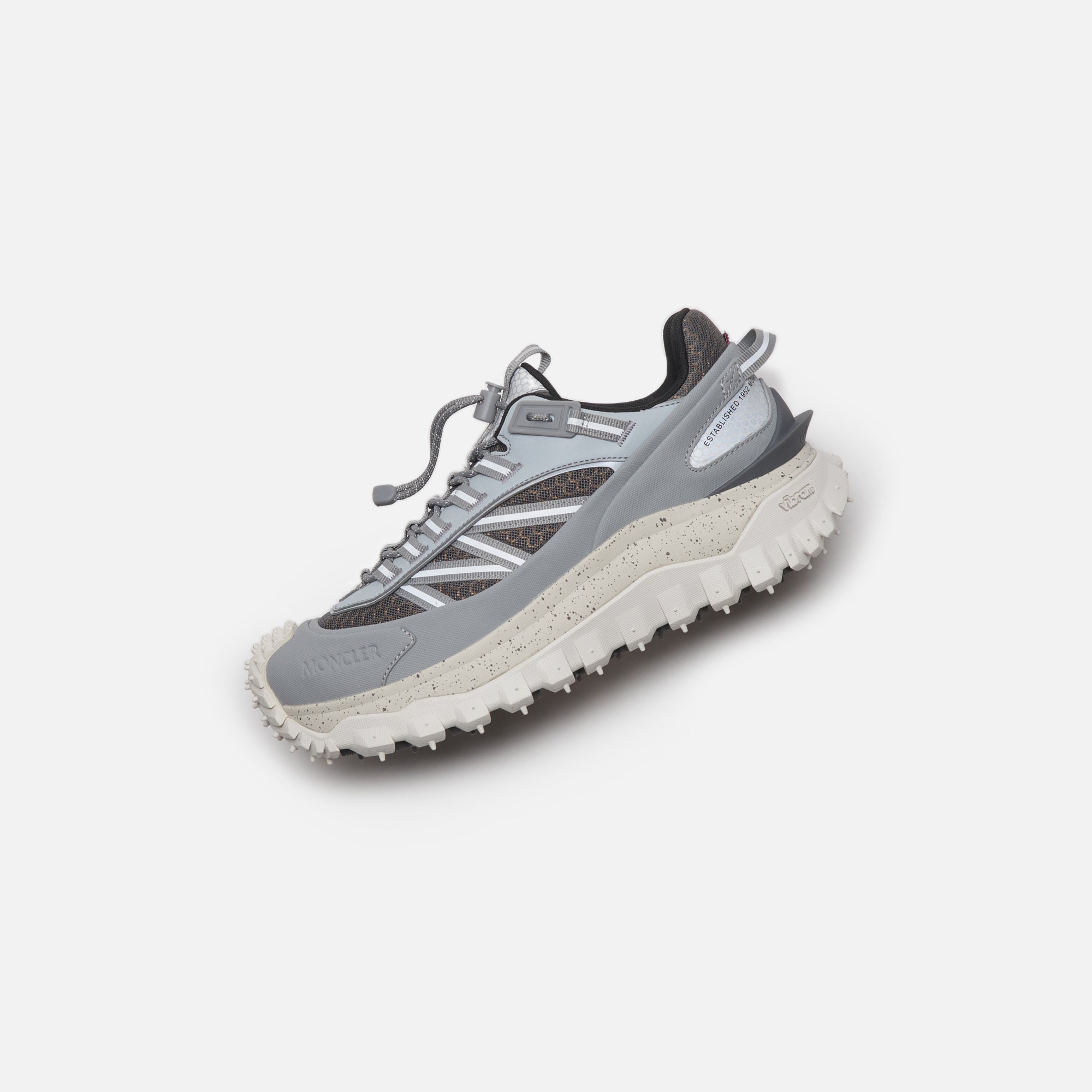 Moncler Trailgrip Low Top Sneakers - Silver – Kith Europe