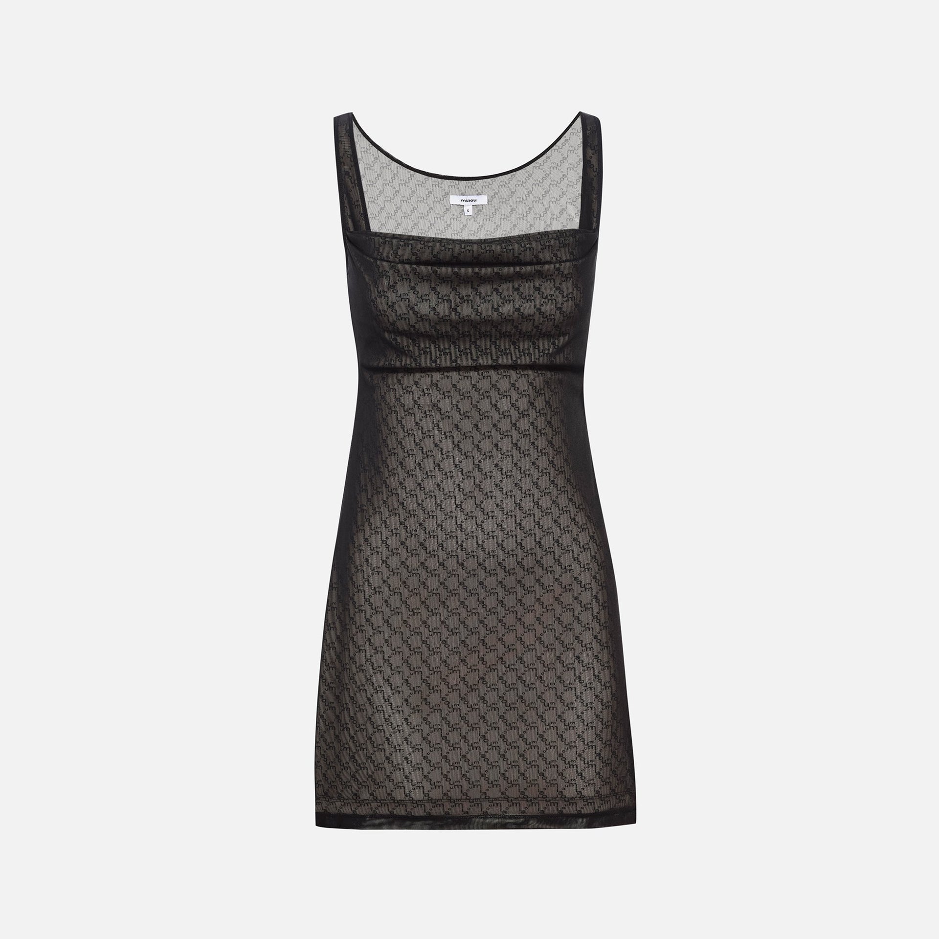 miaou mesh dress Miaou Motion Blue Thais Dress by Miaou
