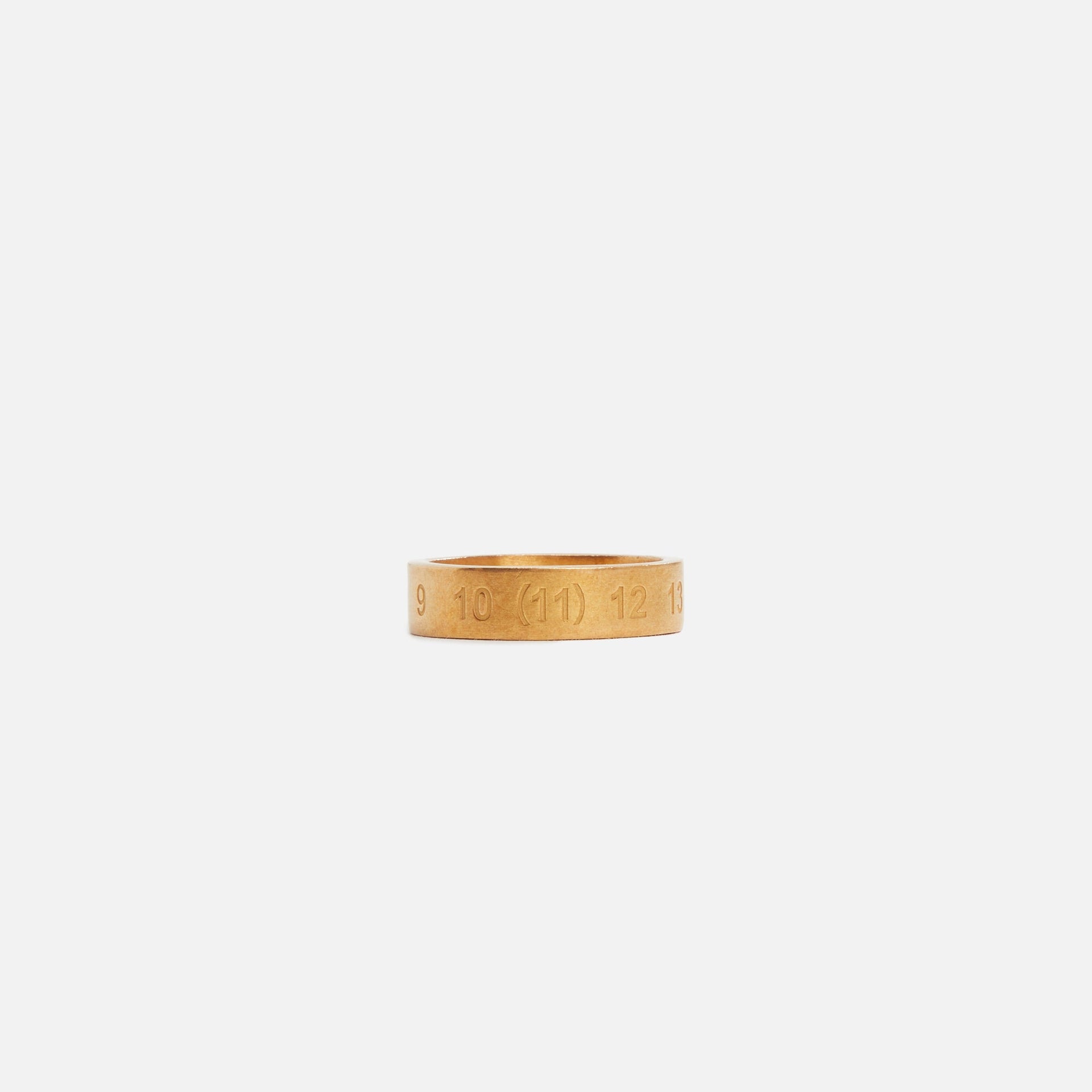 Margiela Numbers Ring - Gold