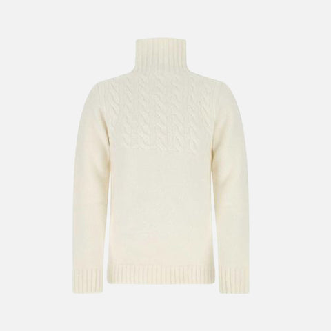 Maison Margiela Turtleneck Sweater - Off White