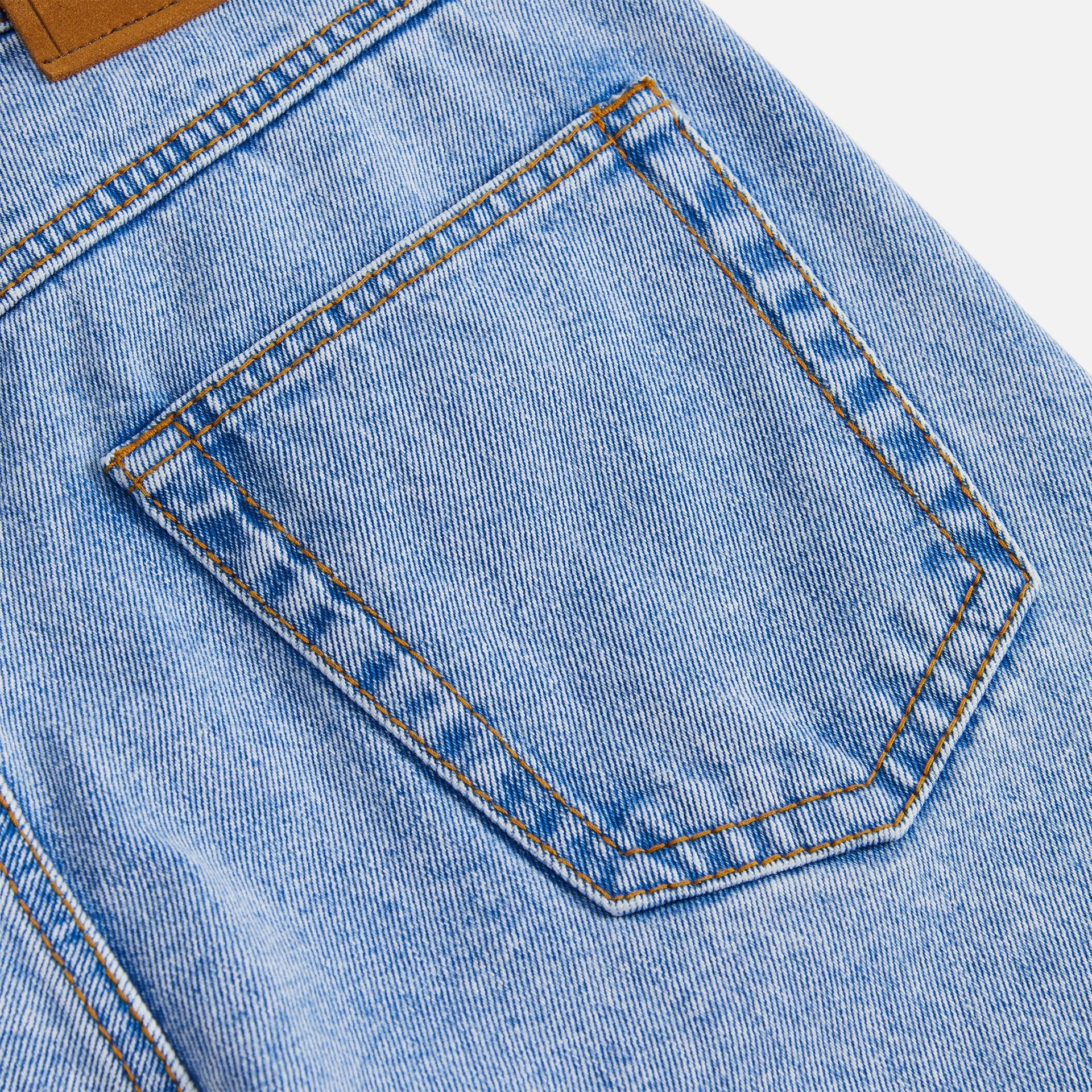 Marni Bleached Coated Denim - Illusion Blue