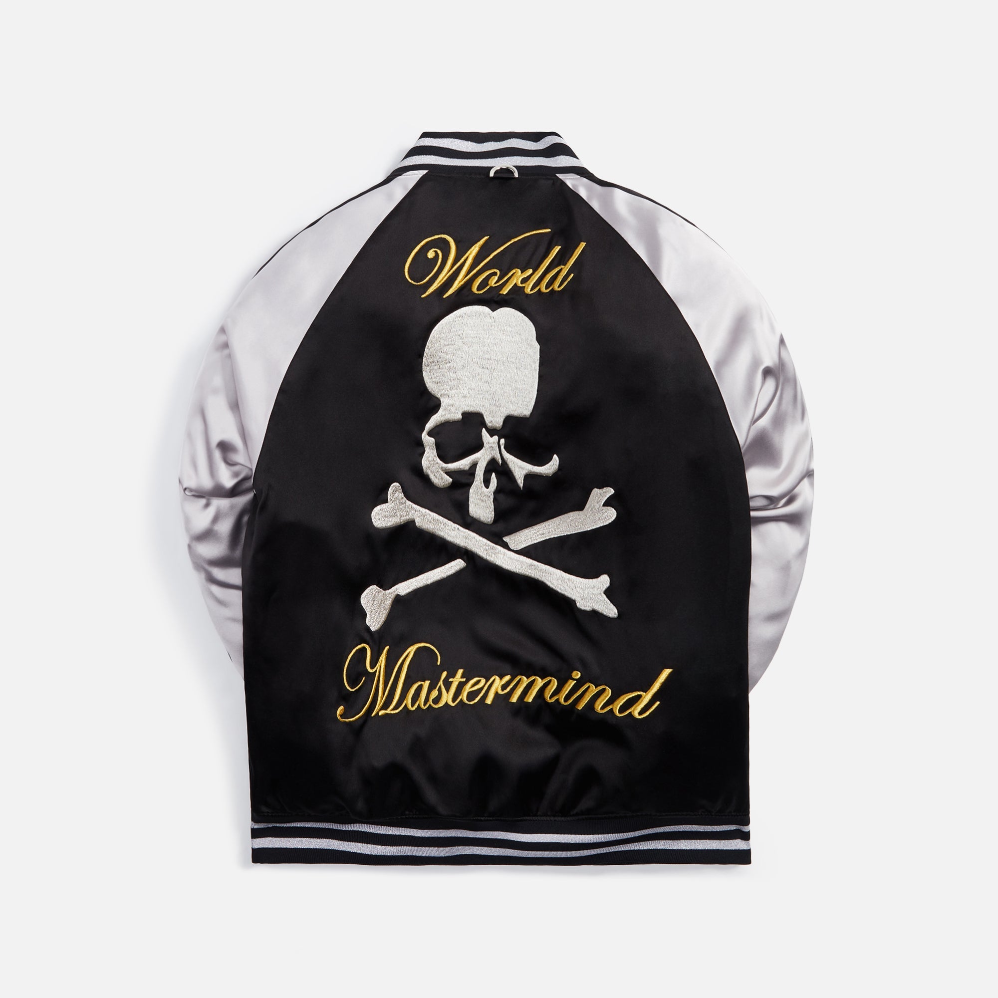 Mastermind World Silk Bomber Jacket - Black / Grey – Kith Europe