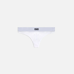 Kith Women for Calvin Klein Mesh Thong - White