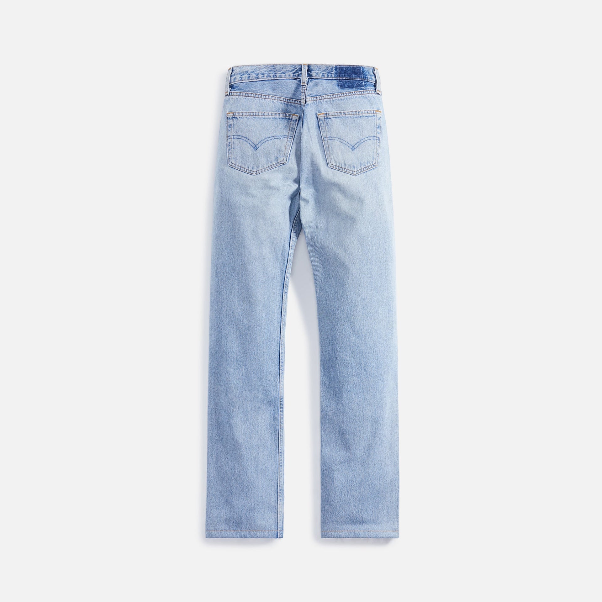 Noma Bandana Embroidery Pants - Indigo Blue / White
