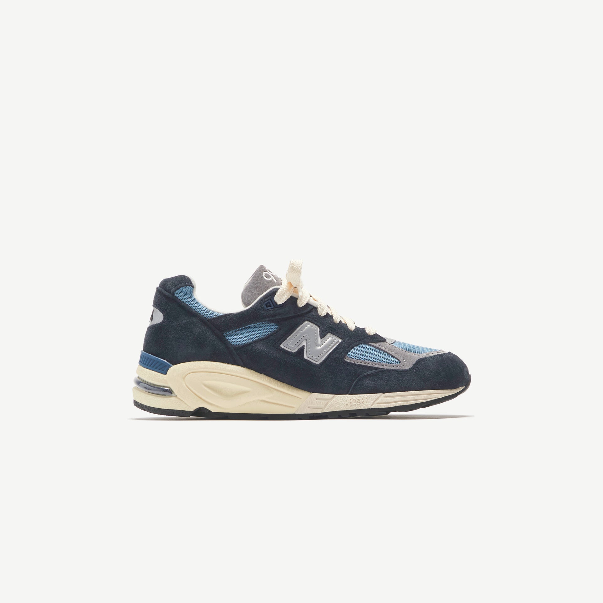 New Balance Made in USA 990Tb2 - Navy / Light Blue/ Grey